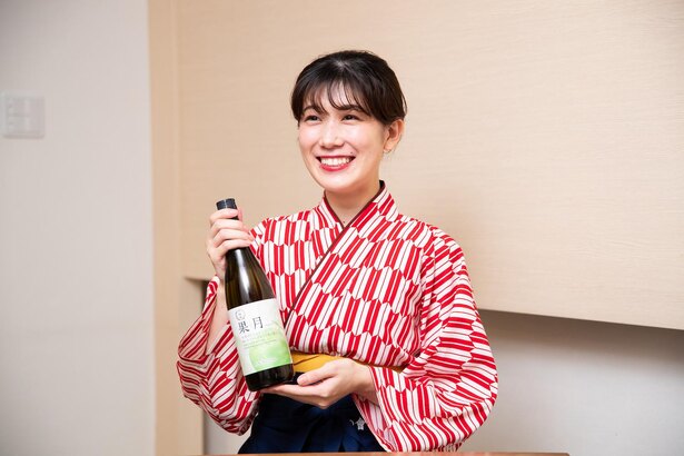 「フレッシュな印象のボトルデザインの期待を裏切らない味わい」と長内さん